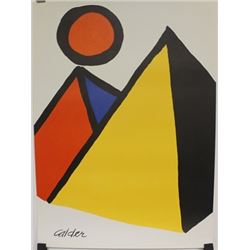 "Pyramids and Sun" By Alexander Calder