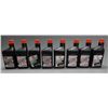 Image 1 : LOT OF 8 TEXACO HAVOLINE SUPREME LITRE CONTAINERS