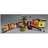 Image 1 : LOT OF CANS, BLOW TORCH,  SPRAYER
