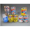 Image 1 : GROUPING OF 8 FINA CANS
