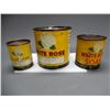 Image 1 : GROUPING OF 3 WHITE ROSE CANS