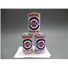 Image 2 : LOT OF 3 REGENT EMPIROL MOTOR OIL IMP. QT. CANS