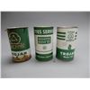 Image 2 : LOT OF 3 CITIES SERVICE MOTOR OIL IMP QT CANS