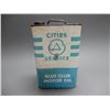 Image 1 : CITIES SERVICE BLUE CLUB MOTOR OIL 2 IMP GAL CAN