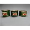 Image 2 : LOT OF 3 B-A  BOWTIE CANS