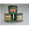 Image 2 : LOT OF 3 B-A  BOW-TIE GREASE CANS