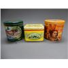 Image 1 : LOT OF 3 NEW TOBACCO TINS
