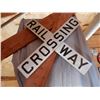 Image 1 : RAILWAY CROSSING REFLECTIVE SIGN
