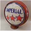 Image 2 : ORIGINAL IMPERIAL 3 STAR GAS PUMP GLOBE