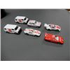 Image 3 : LOT OF COCA-COLA COLLECTIBLES 6 MATCHBOX DELIVERY TRUCKS/ BOX'S  HARTOY MINI'S  CARDS TRAYS & TINS  