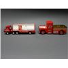 Image 4 : LOT OF 6 COCA-COLA TOY DELIVERY TRUCKS 2 MATCHBOX / BOX'S 1 GEAR BOX BANK / BOX 1 SOLIDO  BUDDY L - 