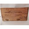 Image 1 : DYNAMEX  5 LB WOODEN CRATE