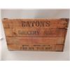 Image 2 : EATON'S WOODEN GROCERY BOX