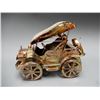 Image 3 : LOT OF 4 COPPER MUSIC BOXES & 1 DECANTER OIL DERRICK, FIRE TRUCK, TRACTOR & MODEL A  LOCATION: LOWER