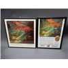 Image 2 : LOT OF TEXACO ITEMS TEXACO No. 5 CIRCA 1920/1930 FRAMED PRINT 14 1/4" X 14 1/4" MAKING AIR HISTORY F