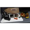 Image 1 : LOT OF 2 REPLICA SERVICE CENTRES SUPERTEST STATION STRATFORD- HAND MADE WITH VEHICLES  PENNZOIL - PL
