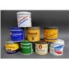 Image 1 : LOT OF 8 HALF LB TABACCO TINS BUCKINGHAM, VOGUE, TURRET, OLD VIRGINIA, DAILY MAIL & EXPORT  LOCATION
