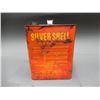 Image 2 : SILVER SHELL 2 U.S. GAL. MOTOR OIL CAN