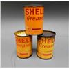 Image 1 : LOT OF 3 SHELL GREASE LB. CANS