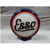 Image 1 : ESSO GAS PUMP GLOBE PLASTIC BODY 13 1/2" REPRO LENSES  LOCATION: UPPER RIGHT