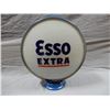 Image 2 : ESSO EXTRA GAS PUMP GLOBE 16 1/2"   ORIGINAL LENSES METAL BODY WITH WIRE   LOCATION: UPPER RIGHT