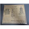 Image 3 : LOT OF 3 VINTAGE STOVE PAPER ADVERTISING