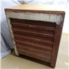 Image 6 : VINTAGE OAK  3 DOOR ICE CHEST