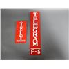 Image 1 : LOT OF 2 TELEGRAM SST SIGNS