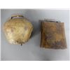 Image 1 : LOT OF 2 BRASS COW BELLS