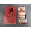 Image 2 : LOT OF 2 RED INDIAN MAP & GUIDE 1940 ONTARIO -QUEBEC & MARITIME MAP 1934 GUIDE BOTH SHOW SOME WEAR  