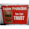Image 1 : HAVOLINE ENGINE PROTECTION HARD BOARD SIGN 18" X 13 1/2"  LOCATION: LOWER RIGHT