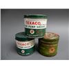Image 1 : LOT OF 3 TEXACO LB GREASE CANS