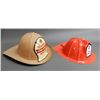 Image 2 : LOT OF 2 TEXACO FIRE CHIEF HELMETS
