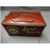 Image 2 : LOT OF 2 TOBACCO TINS GRANGER PIPE TOBACCO & JUST SUITS CUT PLUG  LOCATION: UPPER OFFICE