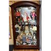 Image 1 : LIGHT UP 5 SHELF WOODEN DISPLAY CABINET CONTENTS NOT INCLUDED 43" X 14" X 78"  LOCATION: UPPER OFFIC