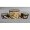 Image 1 : LOT OF 3 IMPERIAL OIL LIMITED TINS 2 POLARINE GREASE "L"  2 - 1 LB & 5 LB ALL SHOW WEAR  LOCATION: L