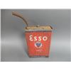 Image 2 : EARLY IMPERIAL ESSO 3 STAR RIBBED GASOLINE CAN CORRECT SPOUT  SOLDERED SPOUT & HANDLE  SURFACE RUST 