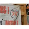 Image 3 : TEXACO IT'S SPRING CHANGE OIL NOW CANVAS BANNER