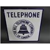 Image 1 : BELL TELEPHONE COMPANY OF CANADA PORC FLANGE 18" X 18"  LOCATION: LOWER LEFT