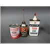 Image 2 : LOT OF TEXACO 4 CANS  2 OIL BOTTLES