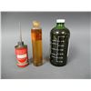Image 5 : LOT OF TEXACO 4 CANS  2 OIL BOTTLES