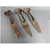 Image 2 : LOT OF FARM TOOLS 3 SETS SHEEP SHEARERS, CATTLE PINCHER, TWO SIDED SAW GENERAL STORE LOCATION: GENER
