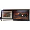 Image 1 : LOT OF 2 FRAMED JOHN DEERE PICTURES
