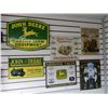 Image 1 : GROUP OF 6 JOHN DEERE SIGNS