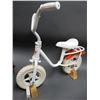 Image 3 : LOT OF 2 SUPERTEST COLLECTIBLES CHILDS BIKE REPAINT TO SUPERTEST  FLOWER PLANTER TRUCK PAINTED TO SU