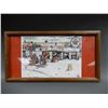 Image 2 : LOT OF 2 FRAMED SUPERTEST PICTURES AUTUMN SUNSET BY GLENN SCOTT FT. ERIE OLD AUTOS FEB. 2000 SUPERTE