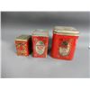 Image 2 : GROUP OF 3 IMPERIAL BLEND TEA TINS