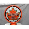 Image 2 : GILBARCO CALCO-METER GAS PUMP- RESTORED SUPERTEST MODEL C996-2- PROFESSIONAL RESTORATION  METAL GLOB