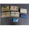 Image 1 : LOT OF 7 SMOKING TINS  ROLLING PAPERS