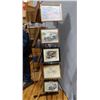 Image 2 : ROTATING WIRE RACK WITH VARIOUS FRAMED PICTURES